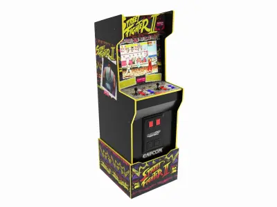 Street Fighter II Legacy Edition Full Size Arcade Machine 3D model