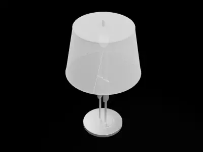 Bed Lamp Low-poly 3D model