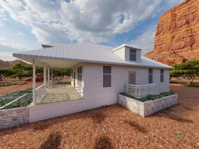 old house-Old Abandoned House 3D model