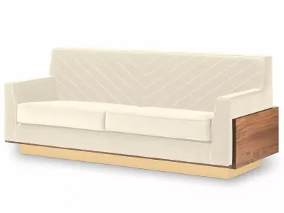 Afonso Sofa by Royal Stranger 3D model