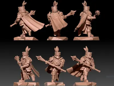 Feudal Guard - Lord Commander Rook 3D print model