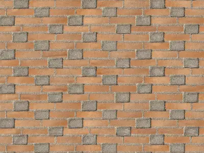 Brick 13 pbr 4k png seamless 4k  Texture