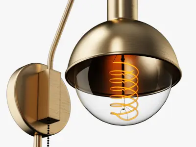 George Oliver jaxon 1-light wall sconce 3D model