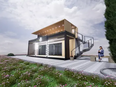 Coffee Shop 3D model