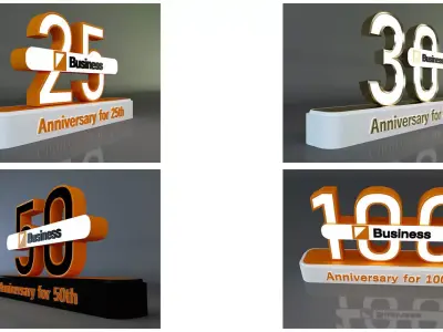 Booth Exhibition Stand G39 3D Model Pack