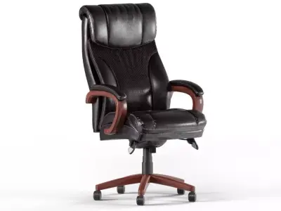 Leather Executive Office Chair 3D model