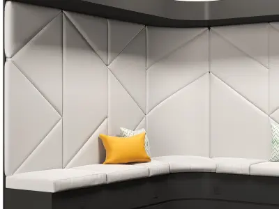 Restaurant and Office Lobi Seating 17 3D model