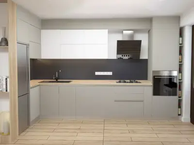 KITCHEN and CLOSET 3D model