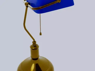 Table lamp 3D model 79