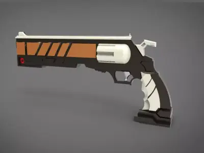 scifi weapon type III 3D print model