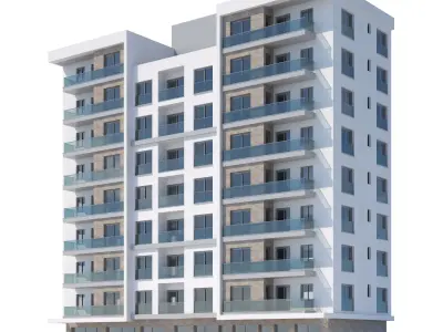 3D Buildings HD 3D Model Pack