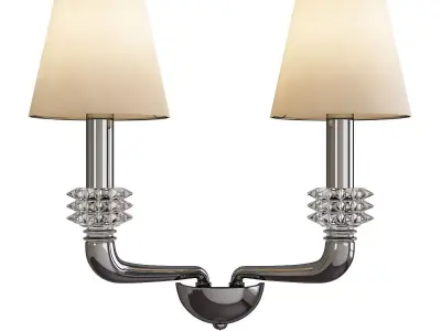 Rotterdam 5563 02 Wall Sconce Low-poly 3D model