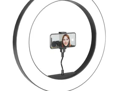 Selfie Lamp 3D model