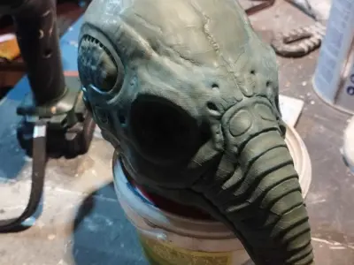 skull space jockey 3D print model