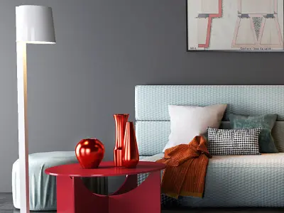 Twils living set 04B 3D model