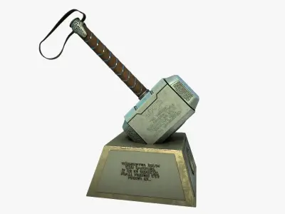Thor Hammer Mjolnir 3D model