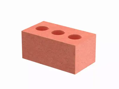 Concrete Brick 3D model purchase