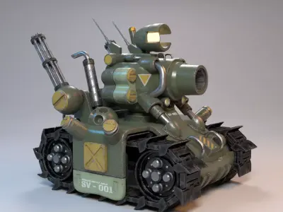 TankSV-001 3D model