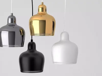 A330S pendant lamp 3D model