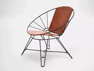 The Coquilles Saint Jacques Chair 3D model