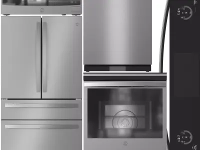 GE Appliance Collection 11 3D model