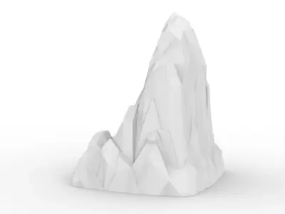 Iceberg Low-Poly 3D Printable 3D print model