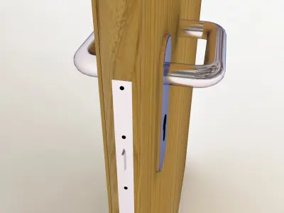 DOOR 1 MAX 2008 3D model