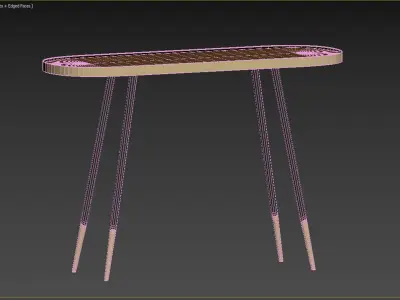 CONSOLE TABLE DENISE 3D model