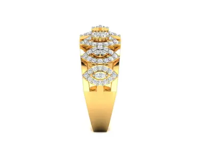 Women Ring 3D print model 56