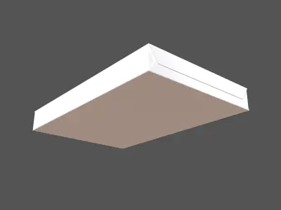 A4 Office Paper Sheets v1 001 Low-poly 3D model