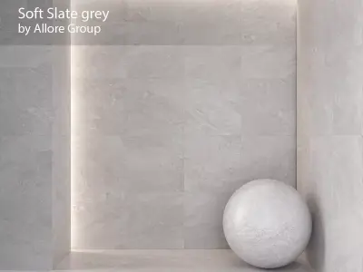 Soft Slate grey Floor Wall Tile Texture