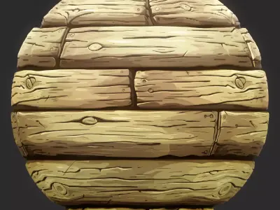 Stylized Wood Seamless Texture  Texture