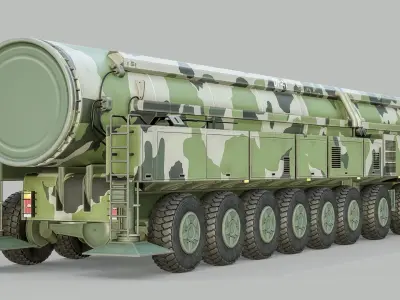  Dongfeng DF-41 Mobile Intercontinental Ballistic Missile PBR 