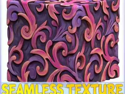 Stylized Ornaments Seamless Texture Texture