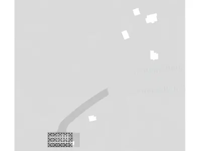 THE MANGROVE - COMPLEX NETWORK OF STRUCTURAL ELEMENTS - REVIT  3D model