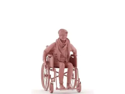 Roberta posed 3 3D model