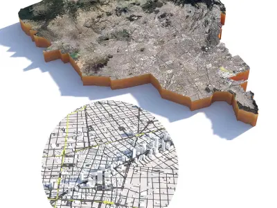Mexico City 3D model