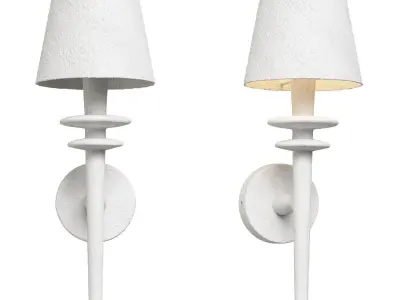 Palecek wall sconce Etta 3D model