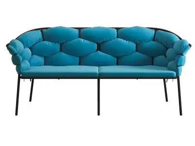 Serpentine Sofa 3D model