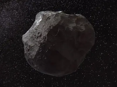 Detailed asteroids high-poly set 3D Model Pack