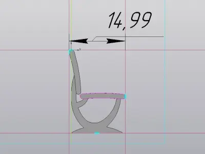 Bench Scale model 1 43 3D print model