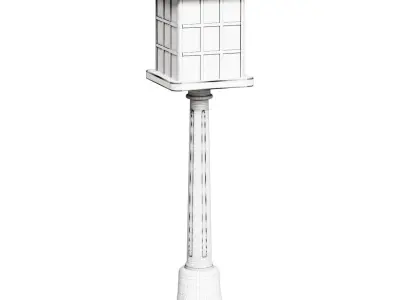 Lamppost L Arte Luce L73485 95 3D model