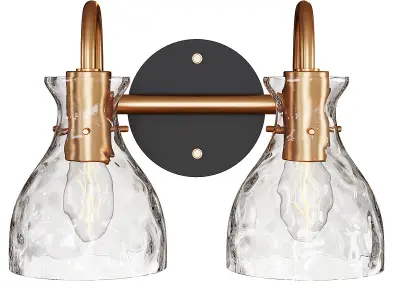 Almine-2 Armed Sconce by Corrigan Studio 3D model