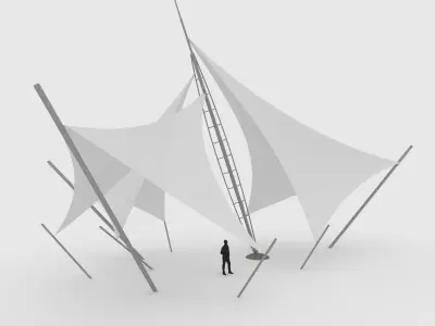 Collection Membrane Tensile 1 3D Model Pack