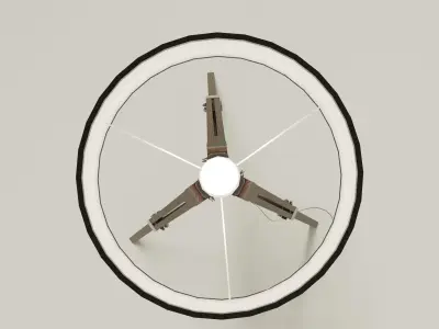 Tripod Floor Lamp 3D model