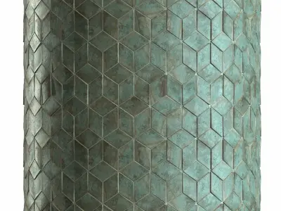 Hemase Mat 01 - A Mano Rhomb Ottiano 2k - 4k - 8k Texture