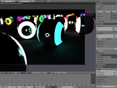 Light Spheres 3D model