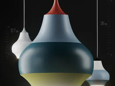  Cirque Pendant Light 3 Size by Louis Poulsen 3D model