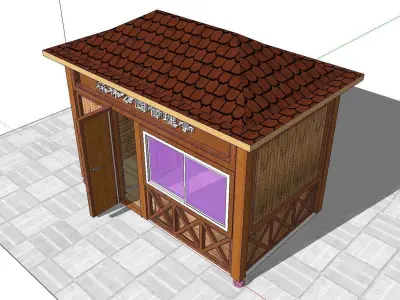 Creative Design-Holiday Cabin-0119 3D model
