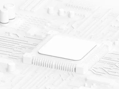 MICROPROCESSOR 3D model